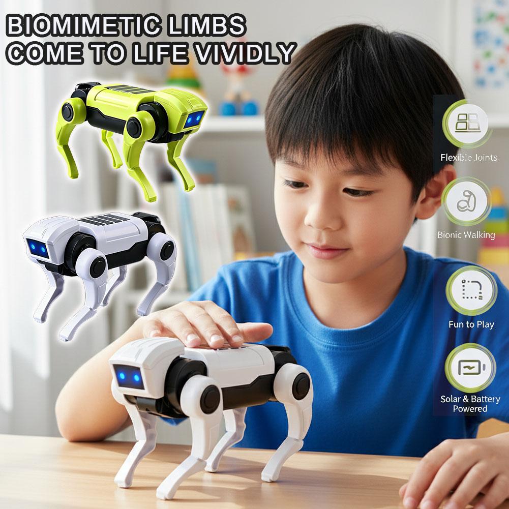 Model Kit Mecha - DIY Montaj RC Robot Köpek Oyuncak