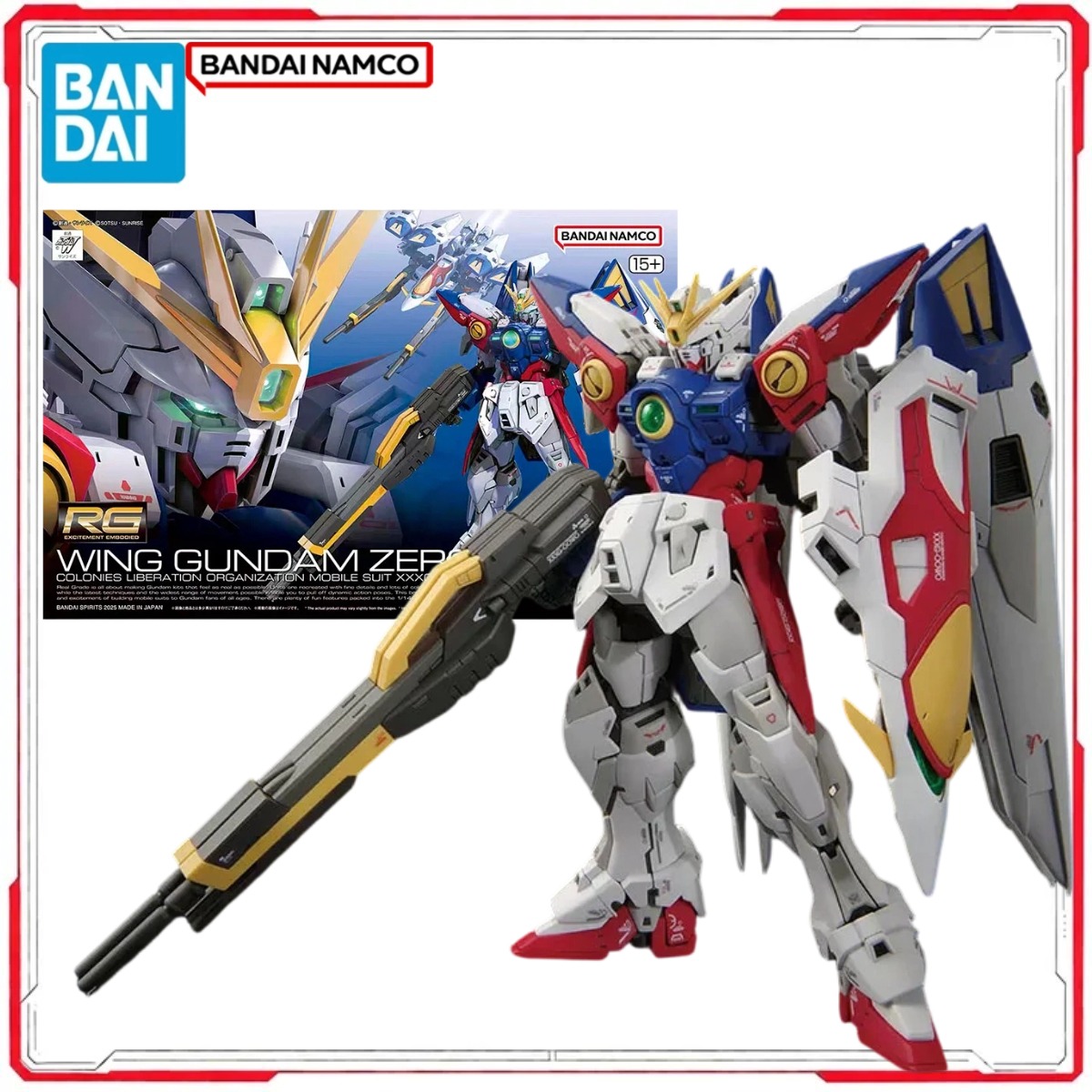 Model Kit Wing Zero - Orijinal Bandai Orijinal Gundam model seti