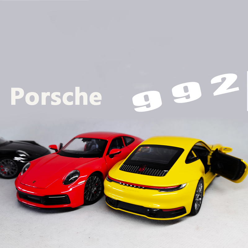 Model Kit Porsche 911 - WELLY Döküm Alaşım 1/24 Porsche 911