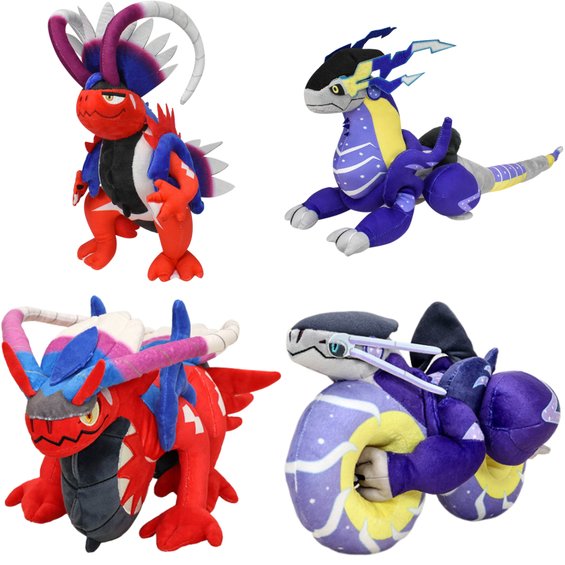 Model Kit Lucario - Pokemon Koraidon Miraidon peluş oyuncaklar Anime