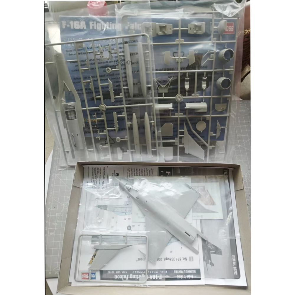 Model Kit F16 - Hobbyboss 80272 1:72 Ölçekli General Dynamics