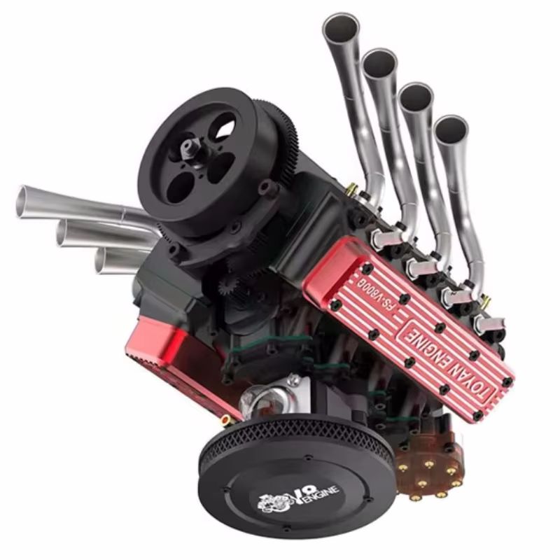 Model Kit Engine V8 - TOYAN V8 Gazlı 4 Zamanlı Motor