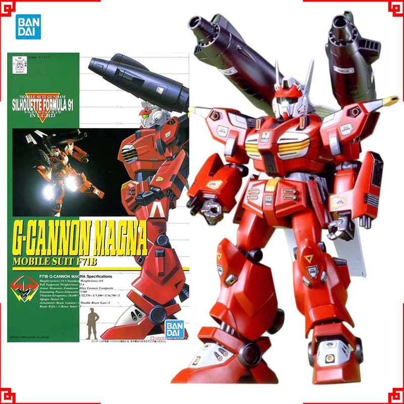 Model Kit Formula 1 - Bandai Gundam model seti TV 1/100