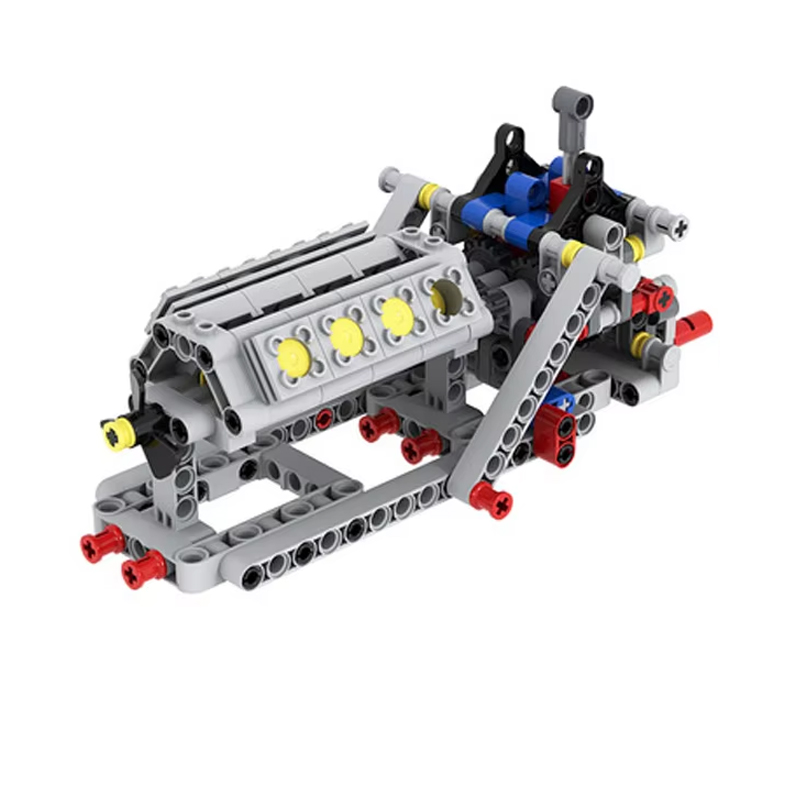 Model Kit Engine V8 - 4 vitesli şanzıman + V8 motor