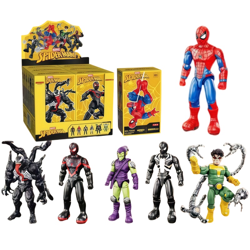 Model Kit Venom - Marvel Orijinal Örümcek Adam Yapı Taşları