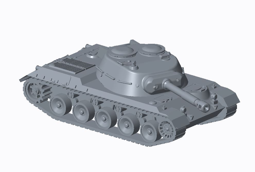 Model Kit Yamato Space - 1/144 ölçek Spähpanzer Ru 251 hafif