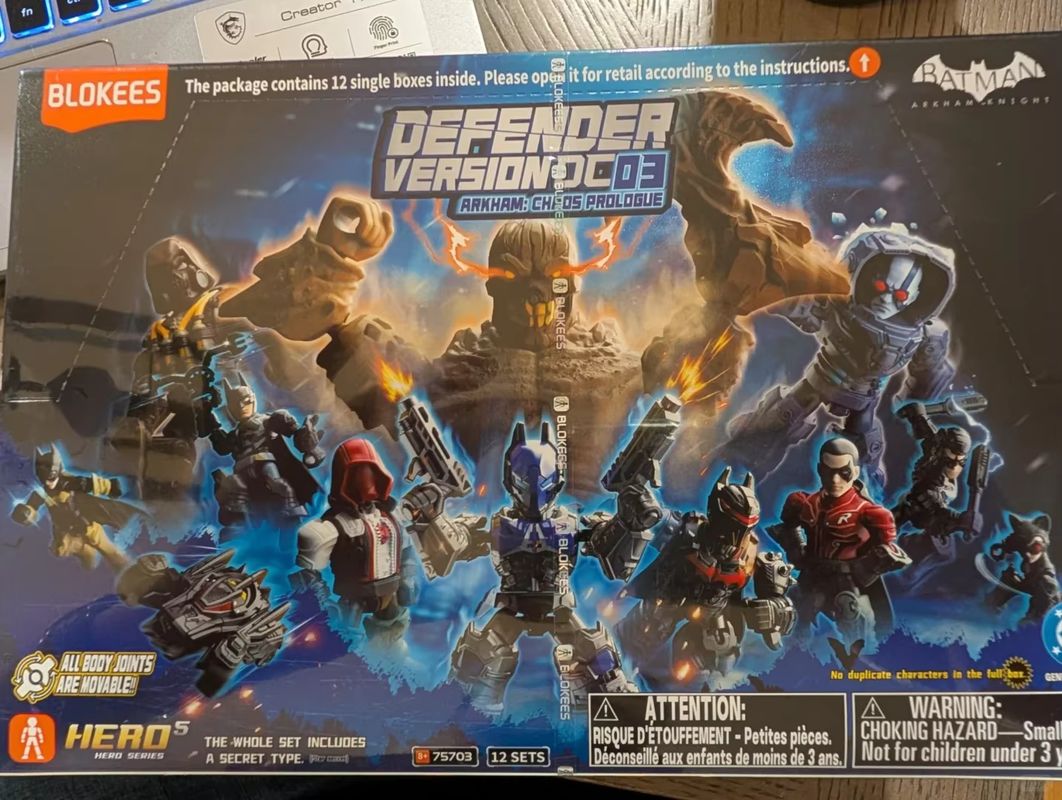 Model Kit Batman - Stokta Blokees Dc Defender Versiyon 03