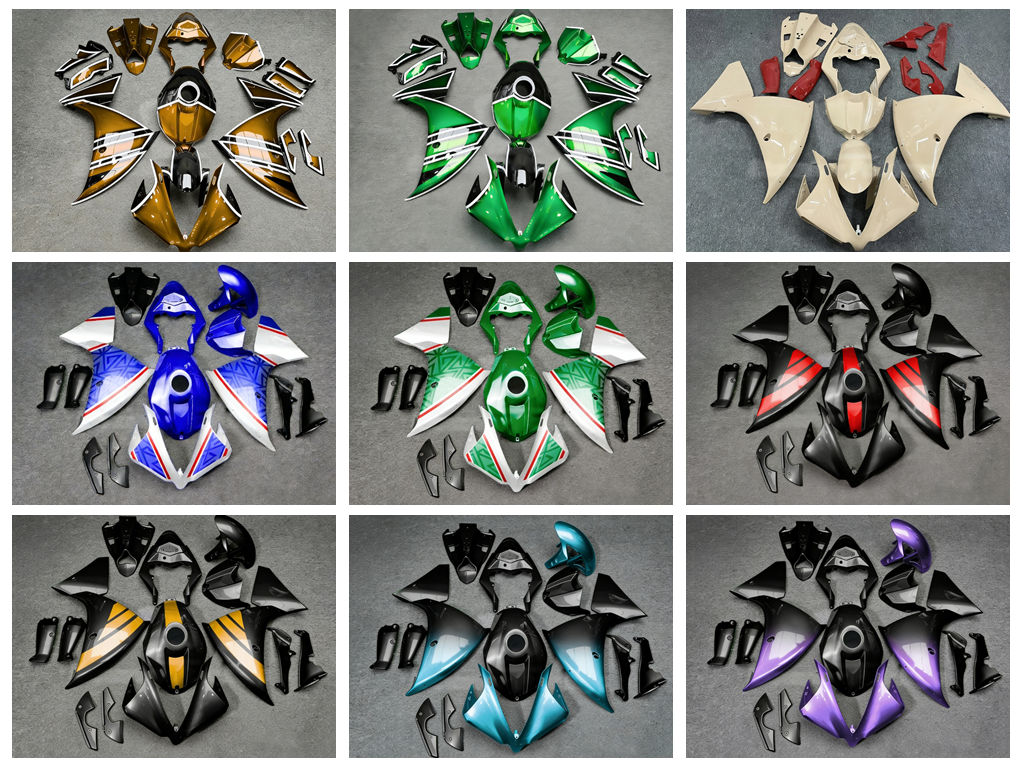 Model Kit Yamaha R1 - 4'lü Hediye Yeni ABS Hava Deflektör