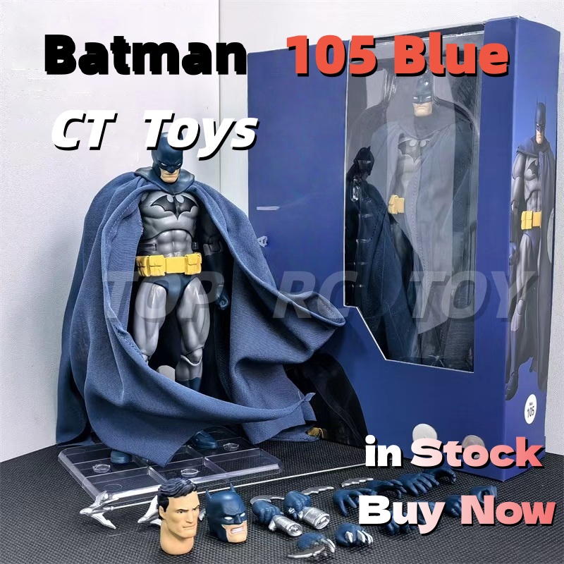 Model Kit Batman - CT Toys Batman Mafex 126 Mavi