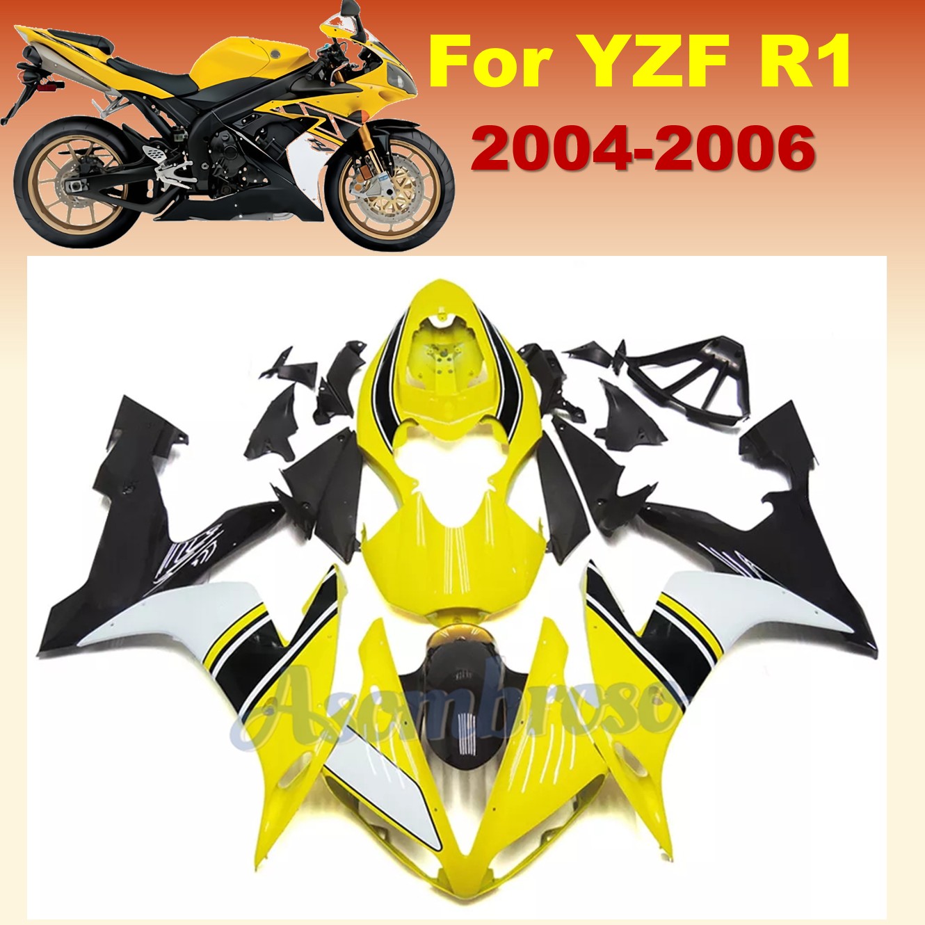 Model Kit Yamaha R1 - YAMAHA YZFR1 2004 YZF R1 2005