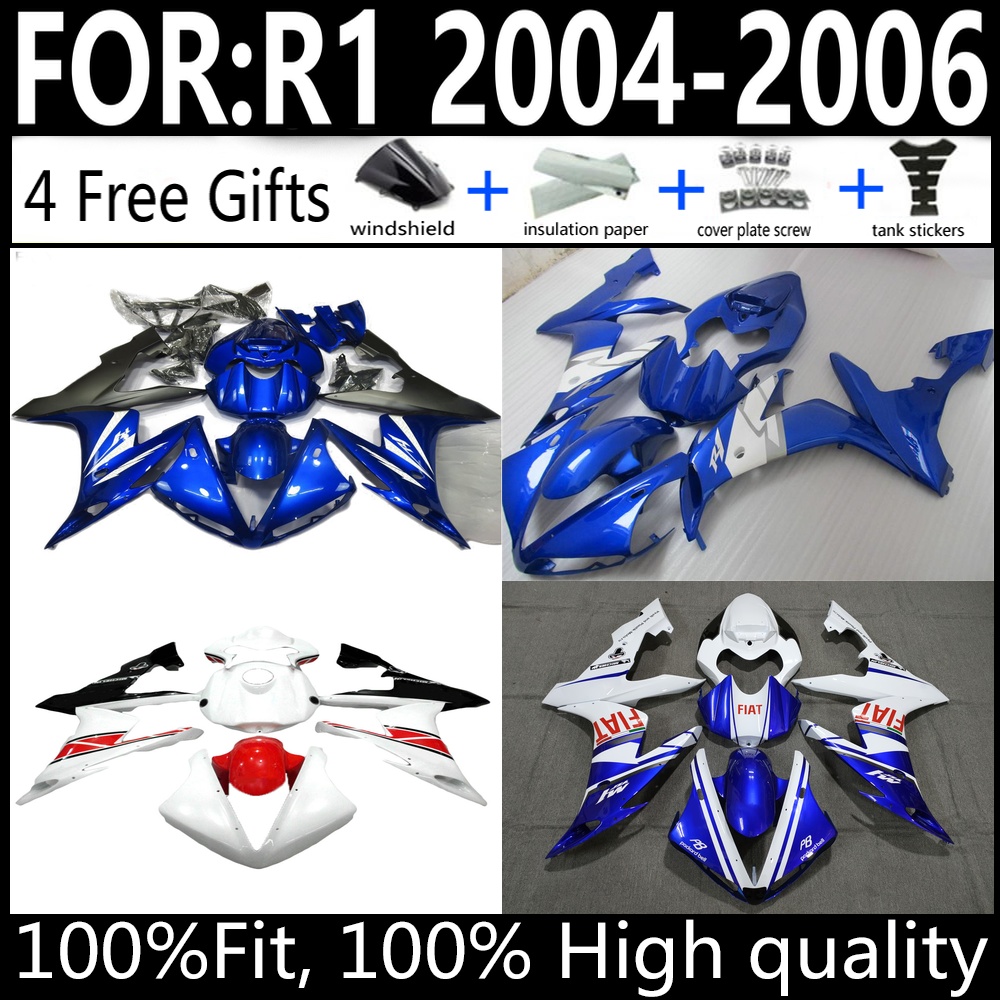 Model Kit Yamaha R1 - Yamaha YZF-R1 2004-2006 için Koltuk Altı