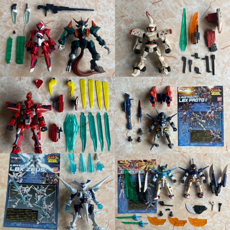 Model Kit Destroyer - Bandai Lbx Destroyer Danball Senki Brawler