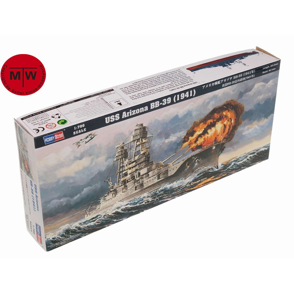Model Kit Uss Arizona - HobbyBoss 83401 1/700 Ölçekli USS Arizona