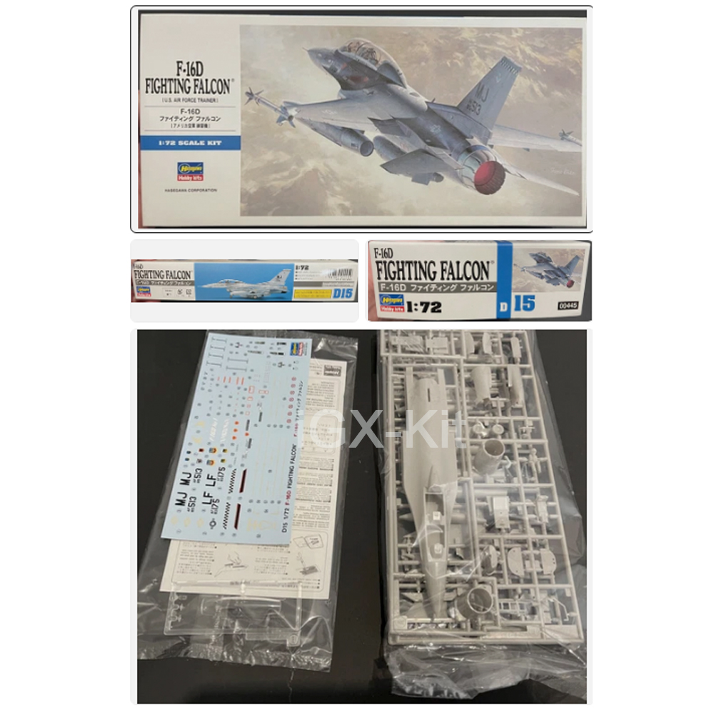 Model Kit F16 - 1:72 Ölçekli ABD F16 F16D F-16D