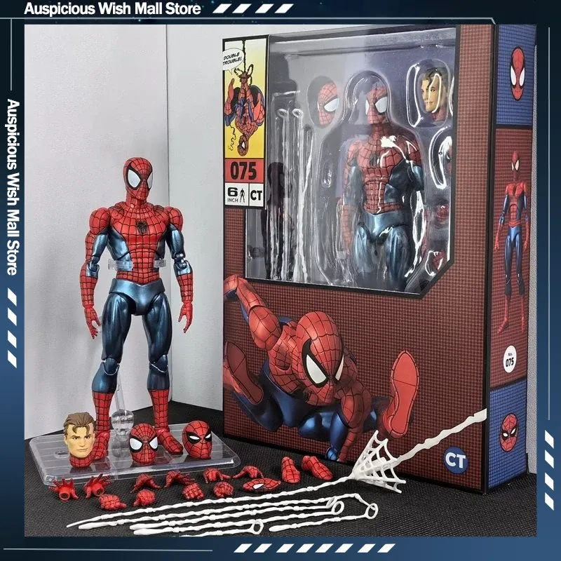 Model Kit Spiderman - Orijinal Ct Oyuncaklar Örümcek Adam Mafex