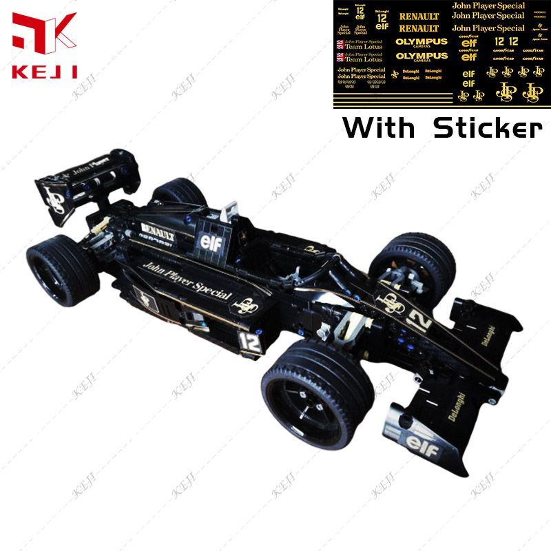 KEJI MOC-70614 John oyuncu öze - Model Kit Formula 1 incelemesi ve fiyatı