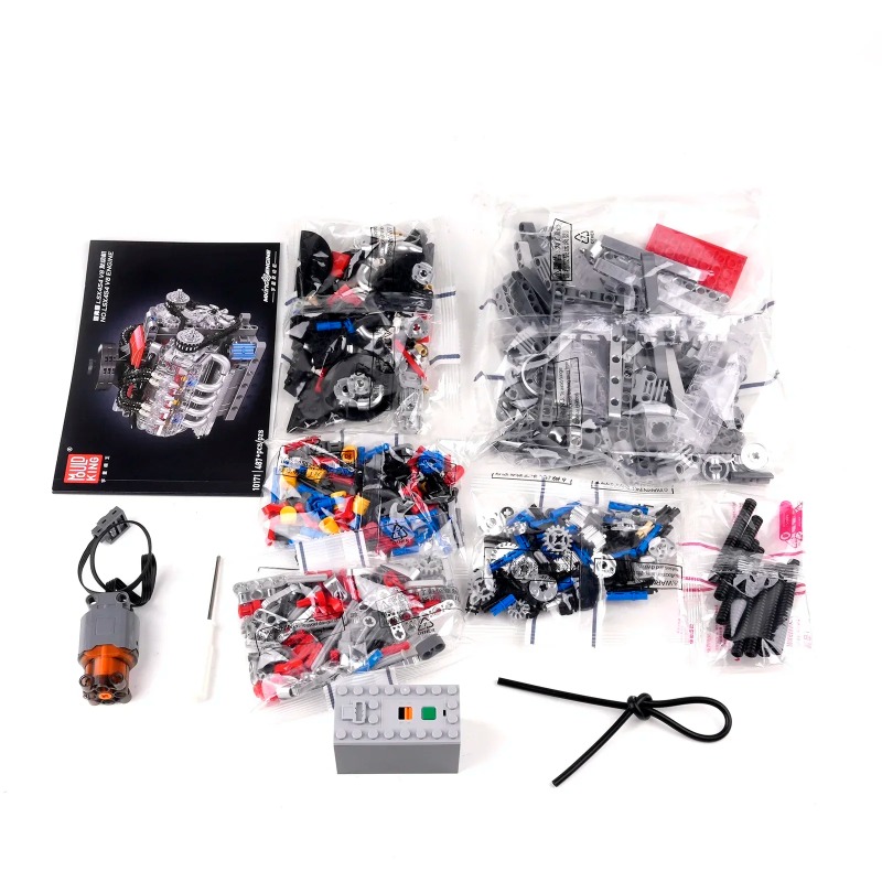 Mould King 10171 LSX454 V8 Mot - Model Kit Engine V8 incelemesi ve fiyatı