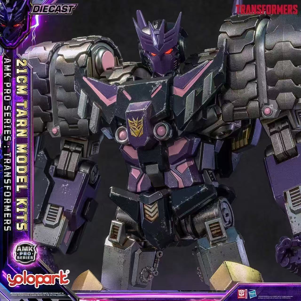 YOLOPARK Transformers Deceptic - Model Kit Mecha incelemesi ve fiyatı