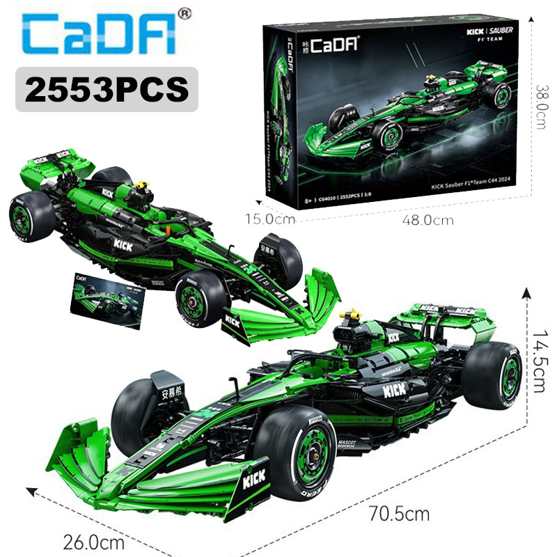 Cada 1:8 MOC Sauber F1 Takımı  - Model Kit Formula 1 incelemesi ve fiyatı