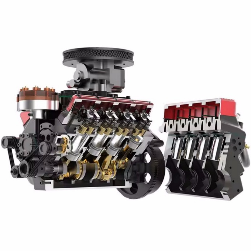 TOYAN V8 Gazlı 4 Zamanlı Motor - Model Kit Engine V8 incelemesi ve fiyatı