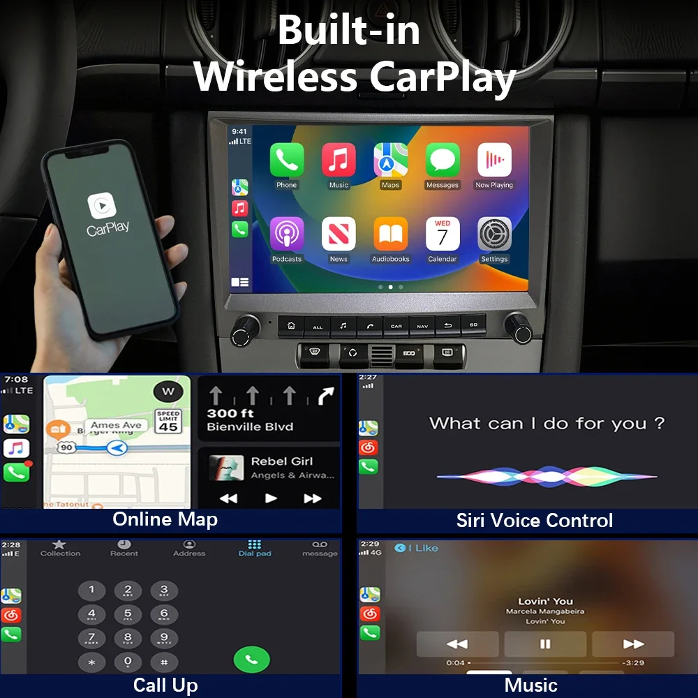 CHSTEK Araba Carplay Navigasyo - Model Kit Porsche 911 incelemesi ve fiyatı