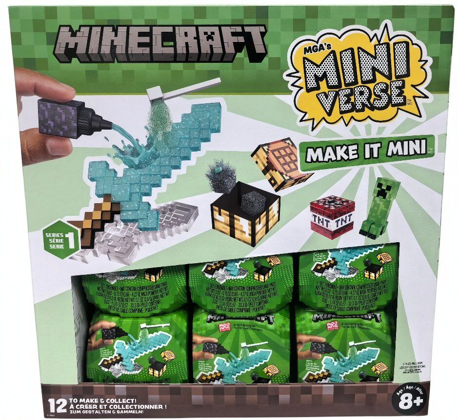 MGA Miniverse Minecraft Make I - Model Kit Hobby incelemesi ve fiyatı