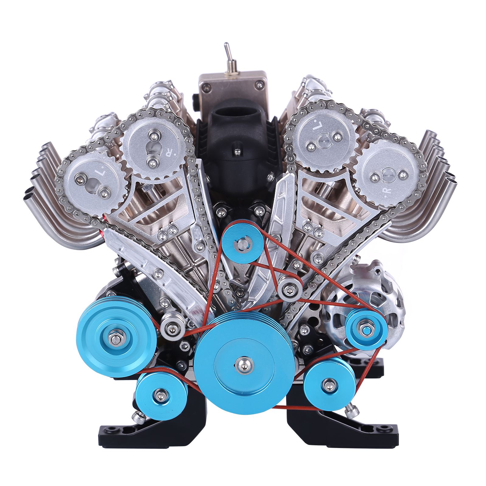 500 + Adet DIY V8 Motor Modeli - Model Kit Engine V8 incelemesi ve fiyatı