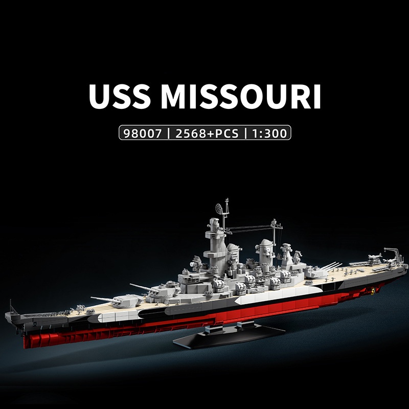 Askeri 1:300 USS Missouri Yapı - Model Kit Uss Missouri incelemesi ve fiyatı