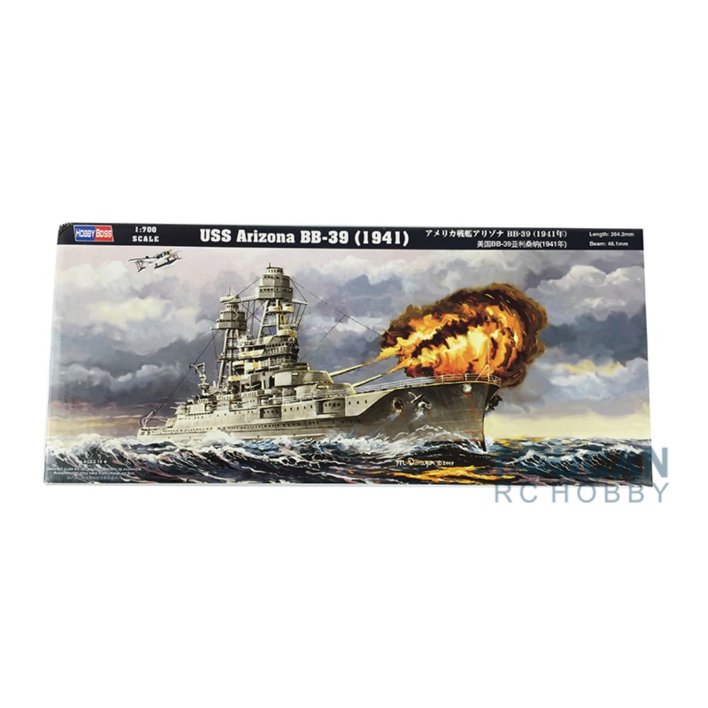 Hobby Boss 83401 1/700 USS Ari - Model Kit Uss Arizona incelemesi ve fiyatı