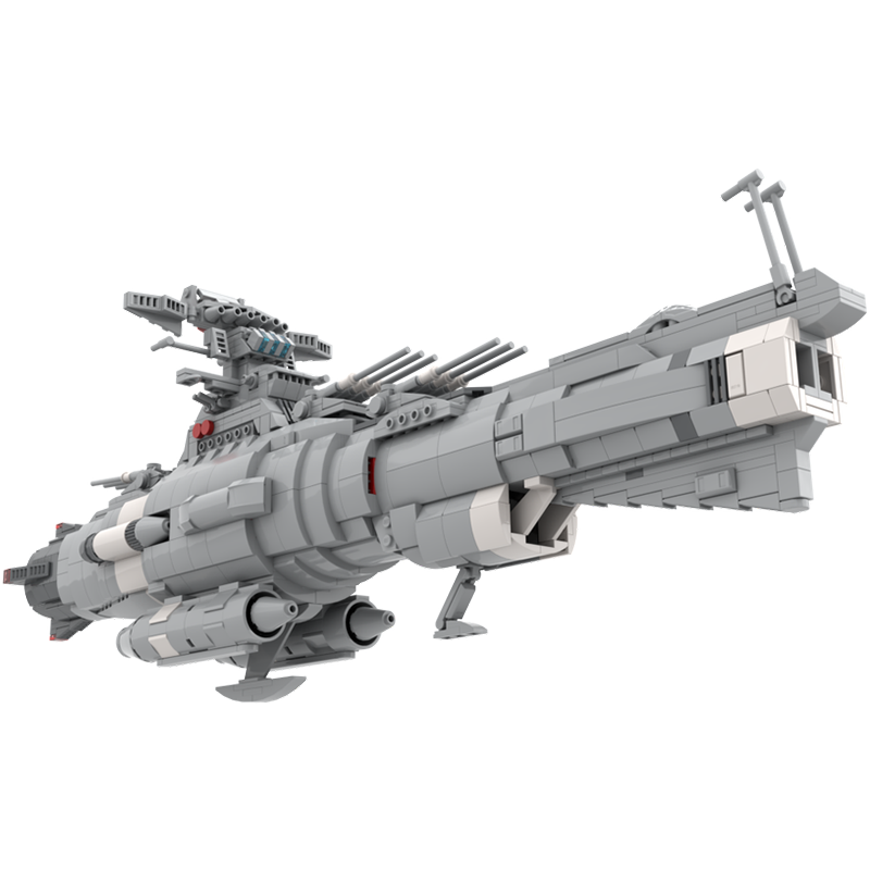 1347 parça MOC Uzay Savaş Gemi - Model Kit Yamato Space incelemesi ve fiyatı