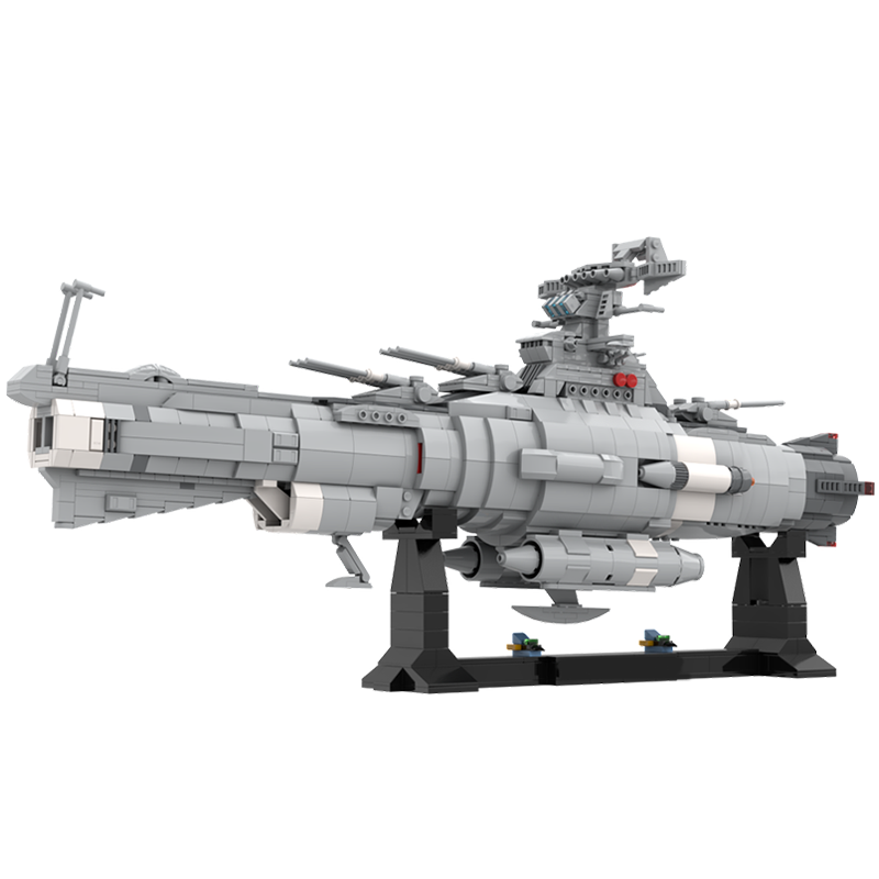 1347 parça MOC Uzay Savaş Gemi - Model Kit Yamato Space incelemesi ve fiyatı