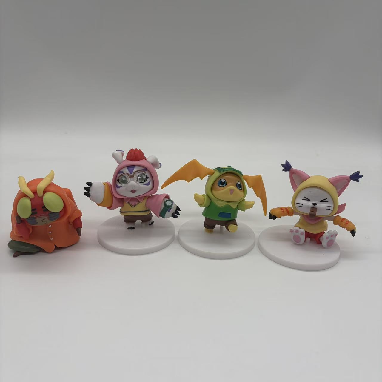 Yüksek kalite 8 adet/takım Ani - Model Kit Digimon incelemesi ve fiyatı