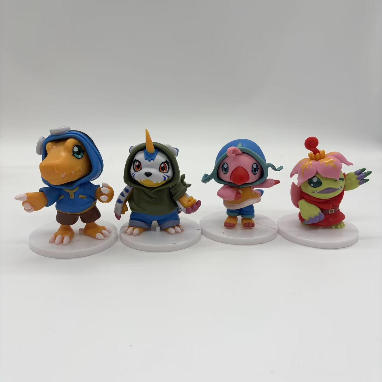 Yüksek kalite 8 adet/takım Ani - Model Kit Digimon incelemesi ve fiyatı