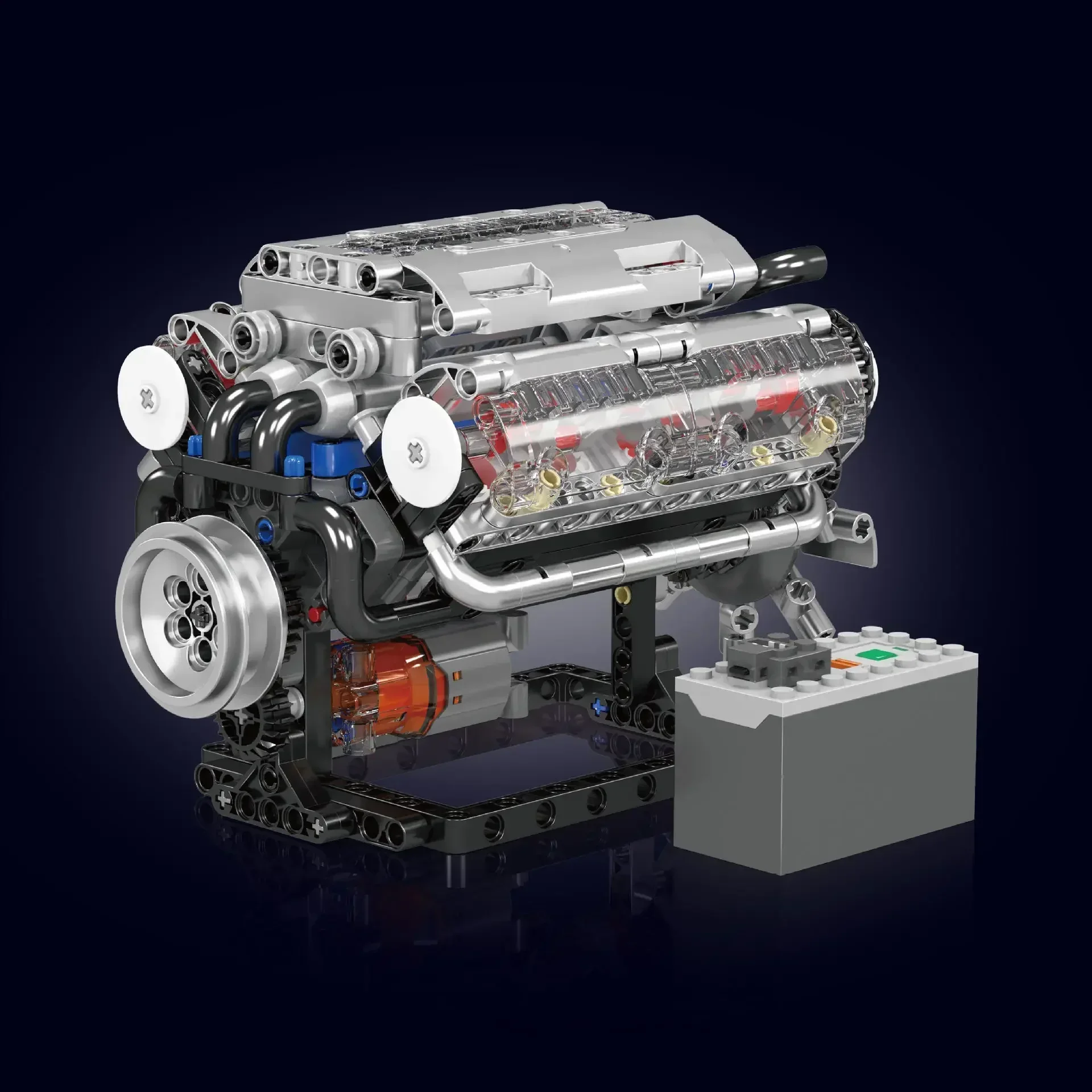 Mold King V8 Motor Yapı Taşlar - Model Kit Engine V8 incelemesi ve fiyatı