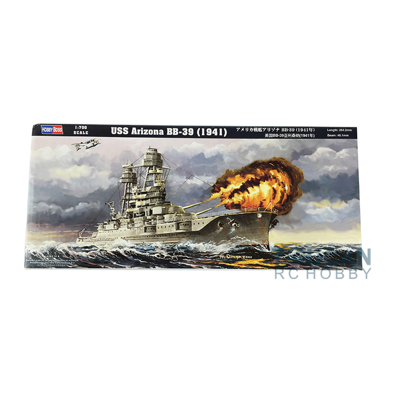 Hobby Boss 1/700 USS Arizona B - Model Kit Uss Arizona incelemesi ve fiyatı