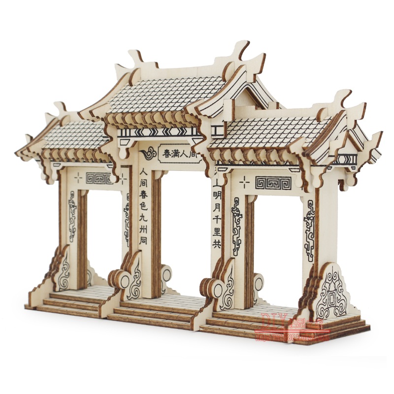 Çin Antik Torii Yolu Anıt Keme - Model Kit Yamato Space incelemesi ve fiyatı