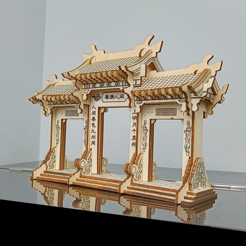 Çin Antik Torii Yolu Anıt Keme - Model Kit Yamato Space incelemesi ve fiyatı