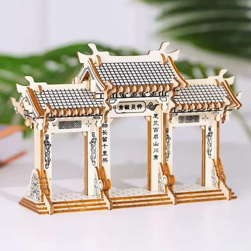 Çin Antik Torii Yolu Anıt Keme - Model Kit Yamato Space incelemesi ve fiyatı