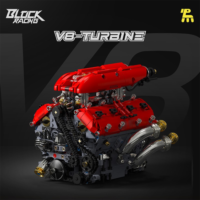 T5011 1370 parça Simülasyon V8 - Model Kit Engine V8 incelemesi ve fiyatı