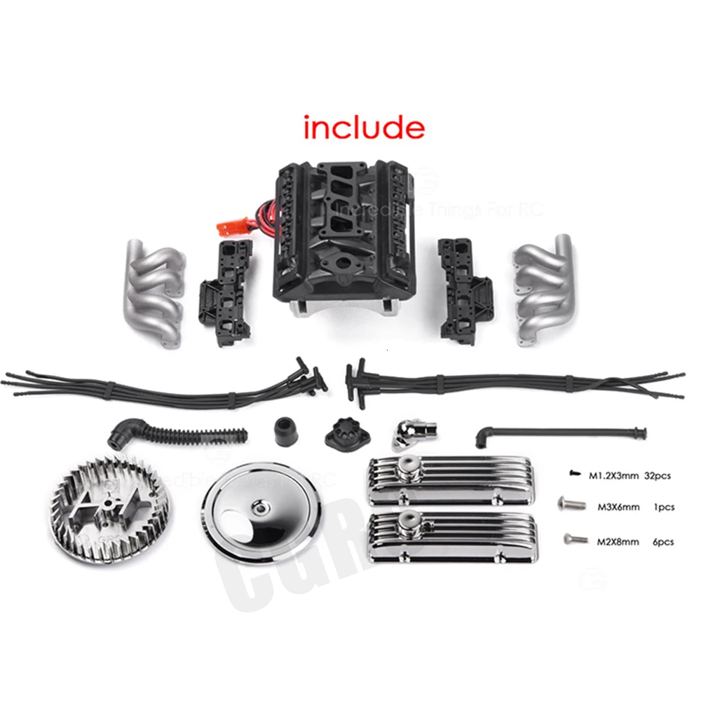 Klasik V8 F82 Simüle Motor Mot - Model Kit Engine V8 incelemesi ve fiyatı
