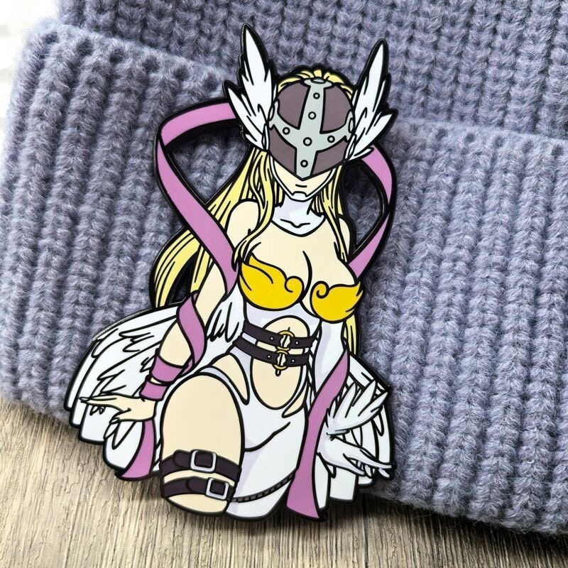 Digimon Angewomon metal rozet  - Model Kit Digimon incelemesi ve fiyatı