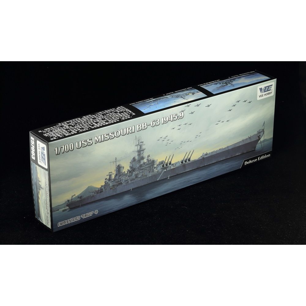 VEE HOBBY E57003 1/700 U.S.S.  - Model Kit Uss Missouri incelemesi ve fiyatı
