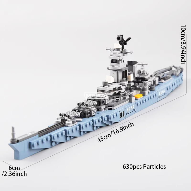 630 Parça USS Missouri BB-63 Y - Model Kit Uss Missouri incelemesi ve fiyatı