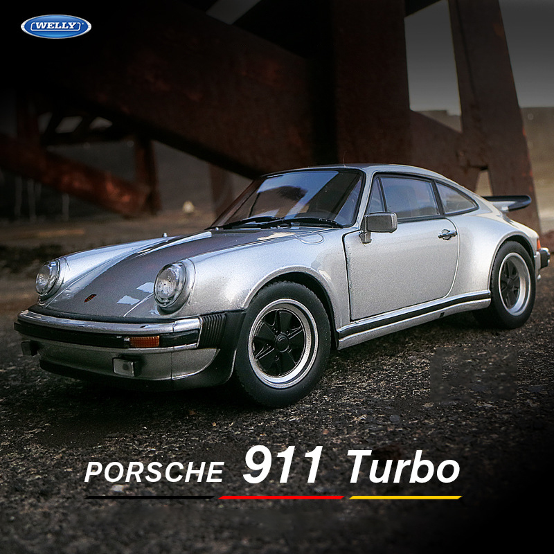 WELLY 1:24 Porsche 911 Turbo 3 - Model Kit Porsche 911 incelemesi ve fiyatı