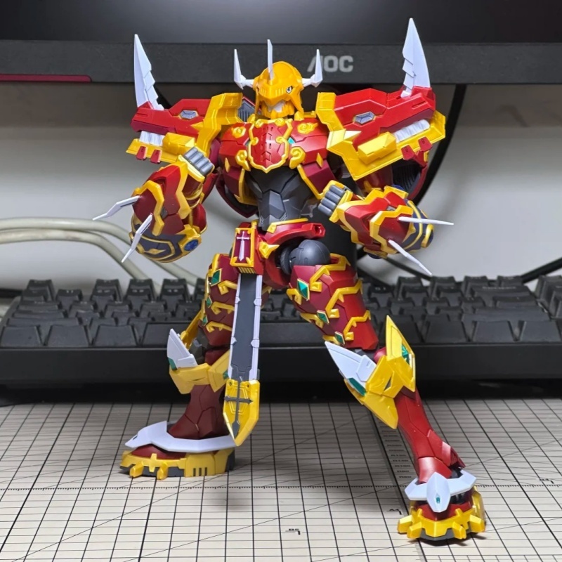 Stokta Yeni Bandai Frs Digimon - Model Kit Kaisergreymon incelemesi ve fiyatı