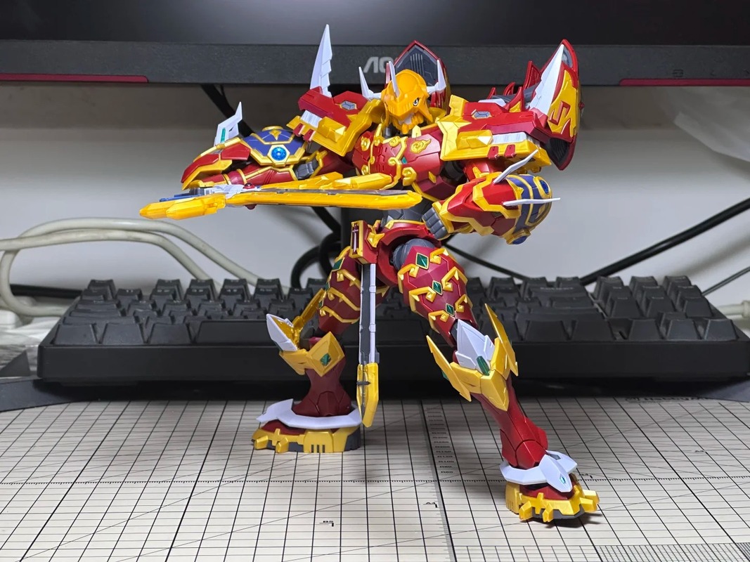 Stokta Yeni Bandai Frs Digimon - Model Kit Kaisergreymon incelemesi ve fiyatı