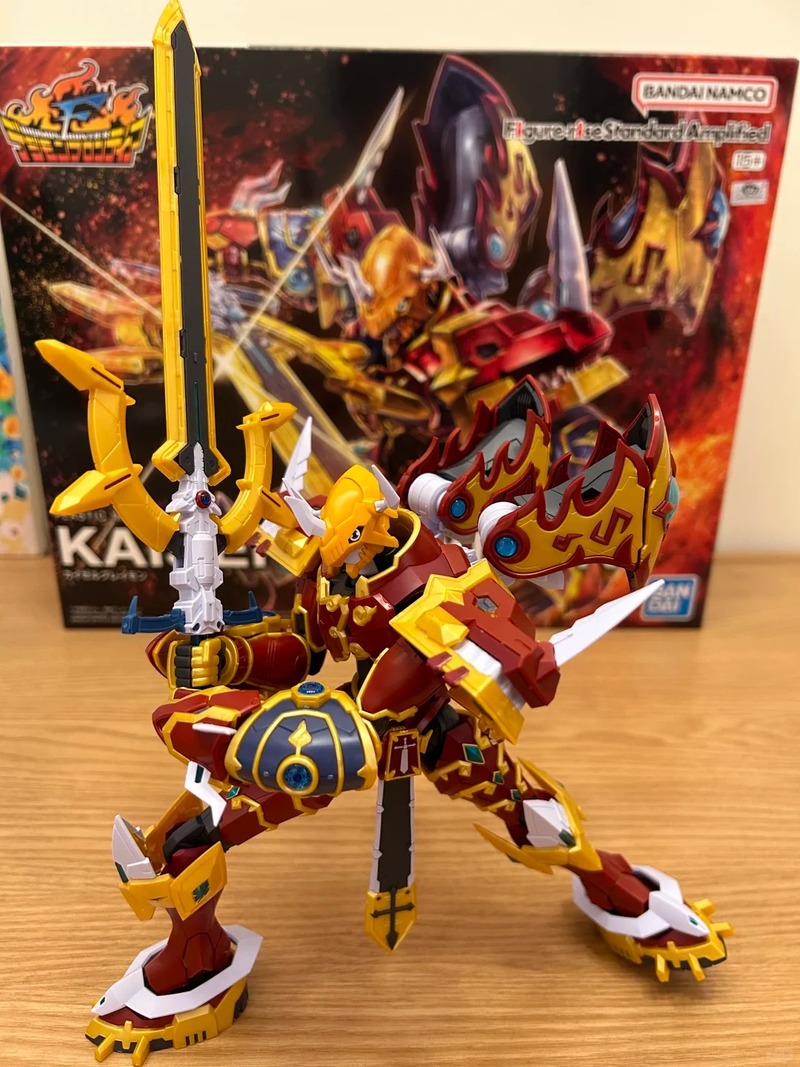 Stokta Yeni Bandai Frs Digimon - Model Kit Kaisergreymon incelemesi ve fiyatı