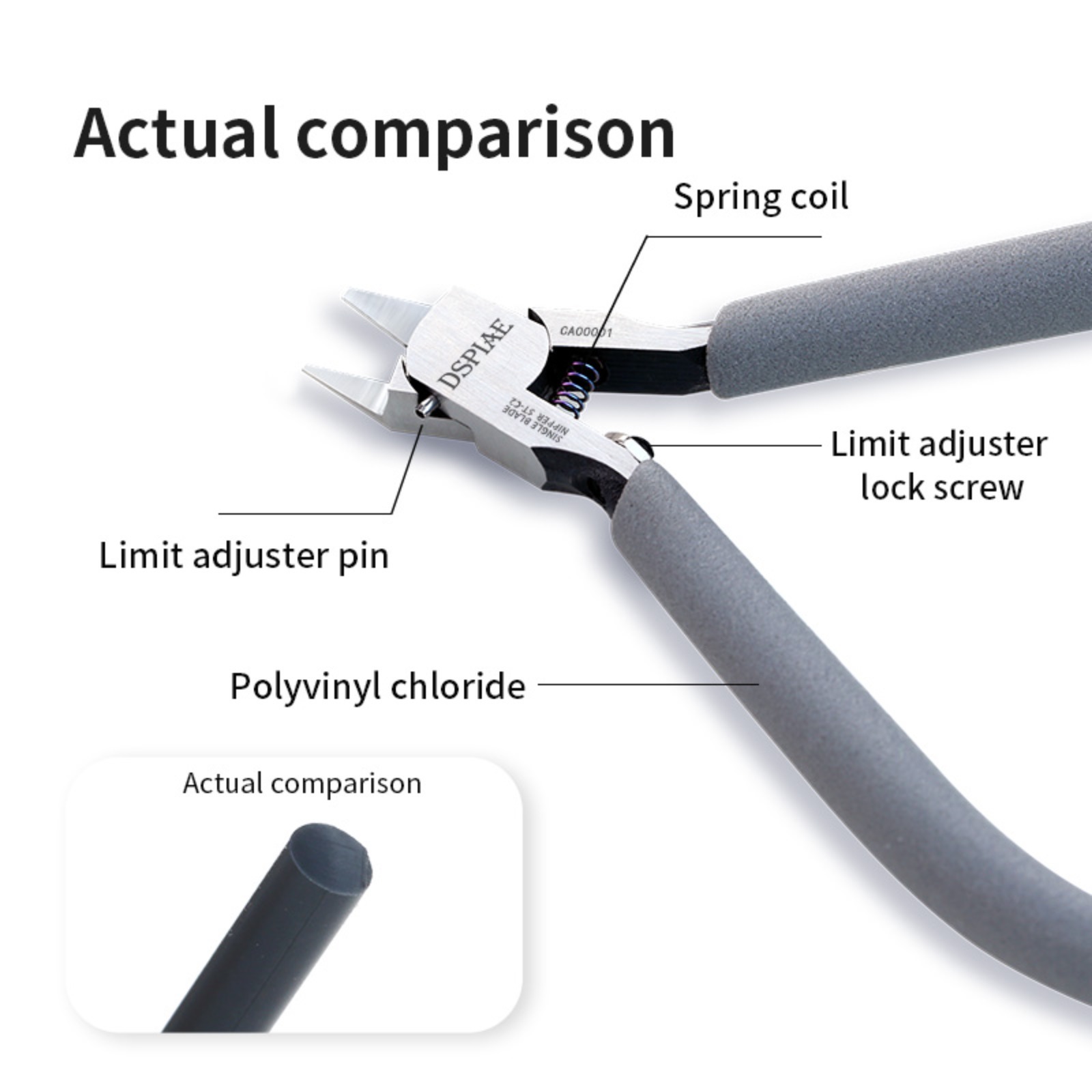 Yeni DSPIAE ST-C2 Ultra-ince T - Model Kit Nippers incelemesi ve fiyatı