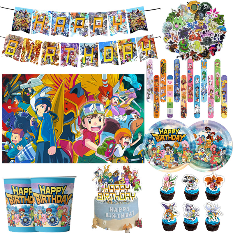 Digimon Temalı Doğum Günü Part - Model Kit Digimon incelemesi ve fiyatı