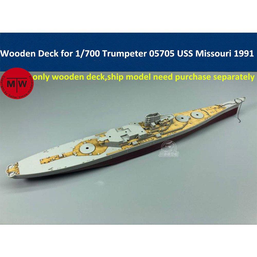 1/700 Ölçekli Ahşap Güverte Tr - Model Kit Uss Missouri incelemesi ve fiyatı